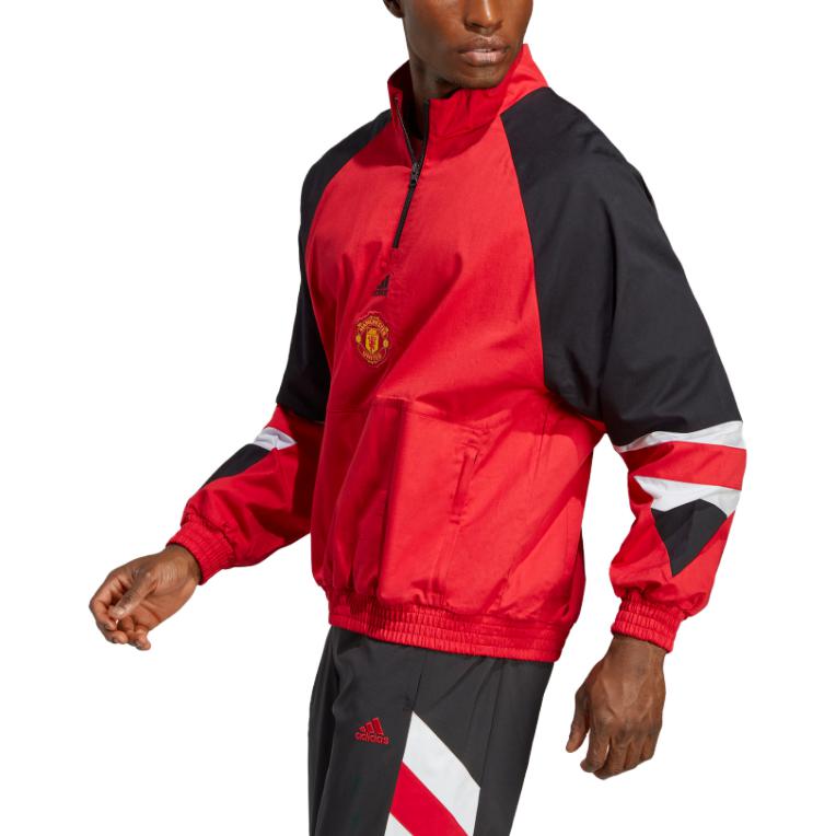 Adidas Manchester United Soccer Jerseys Men’s Red Moderate Straight Fit