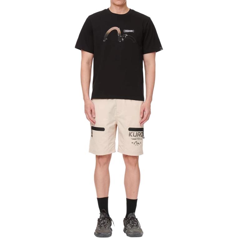 EVISU Sports Shorts Men’s Apricot Moderate