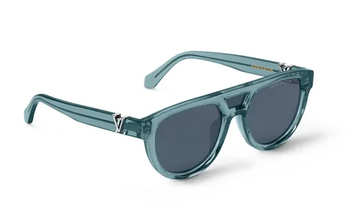 LOUIS VUITTON Aviator Sunglasses Unisex Blue