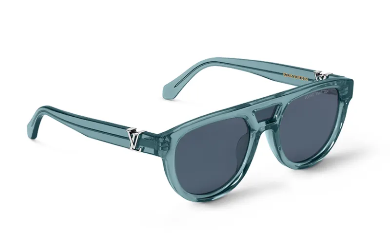 LOUIS VUITTON Aviator Sunglasses Unisex Blue