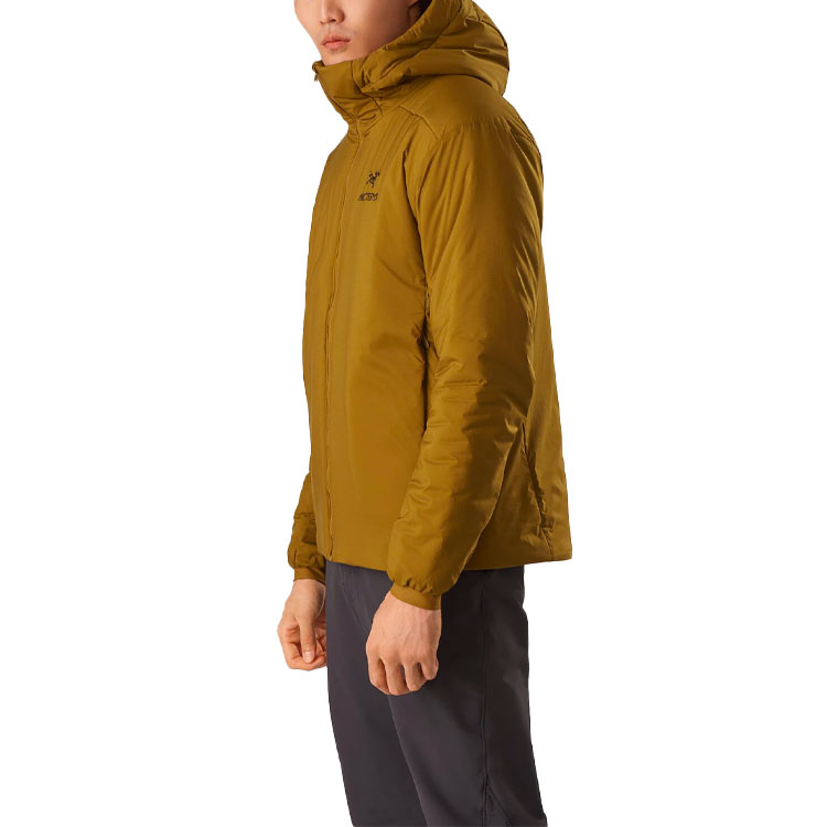 Мужская куртка Arcteryx ATOM AR (черная) — фото 8