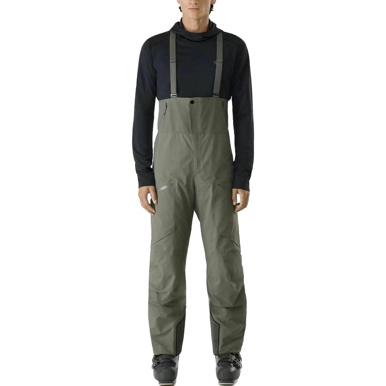 Мужские горнолыжные брюки Arcteryx RUSH Rush BIB Gore-tex pro (черные) — фото 9