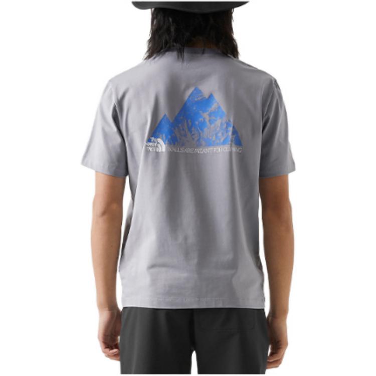 THE NORTH FACE Quick Dry T Shirts Men’s Gray