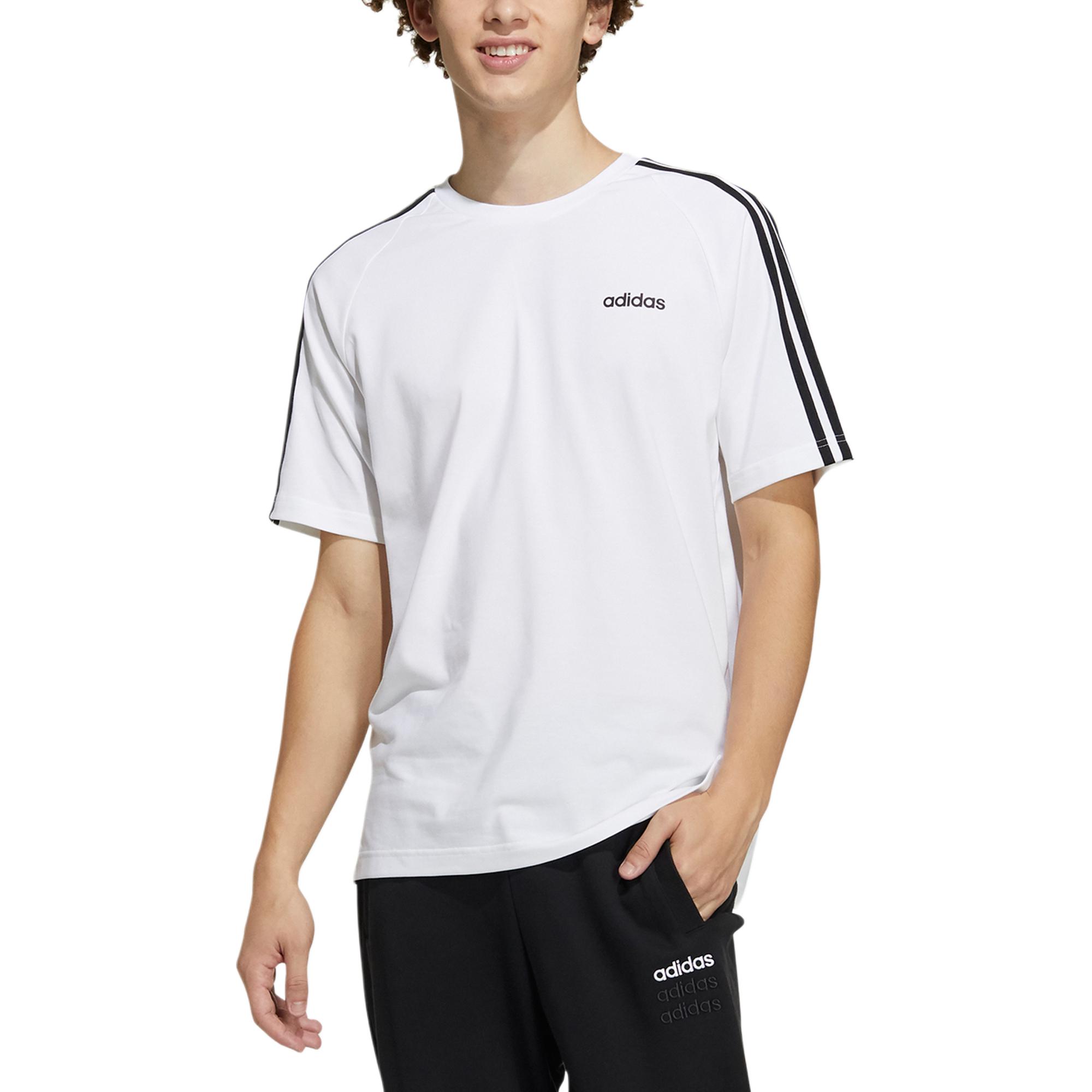 Мужская футболка adidas (белая) — фото 3