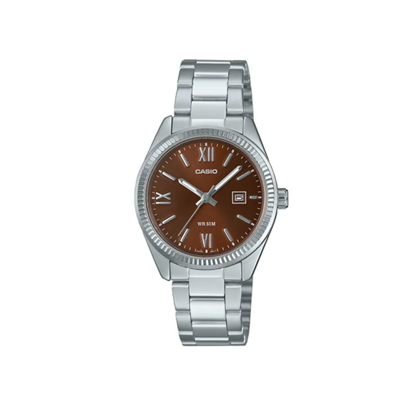 CASIO Unisex Standard Series Coffee Watch LTP-1302DD-5AV