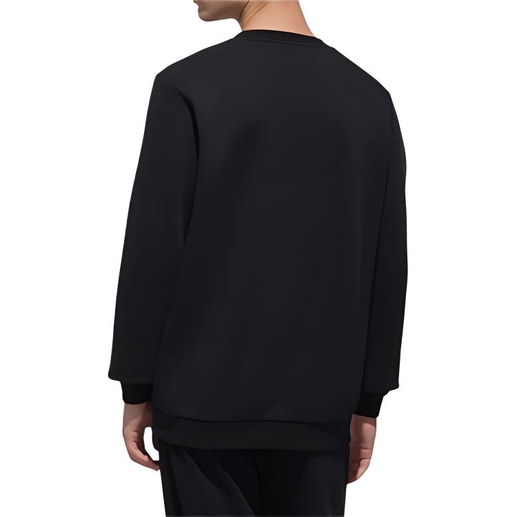 Мужской свитшот adidas neo M Ce 3s Swtshrt (черный) — фото 6