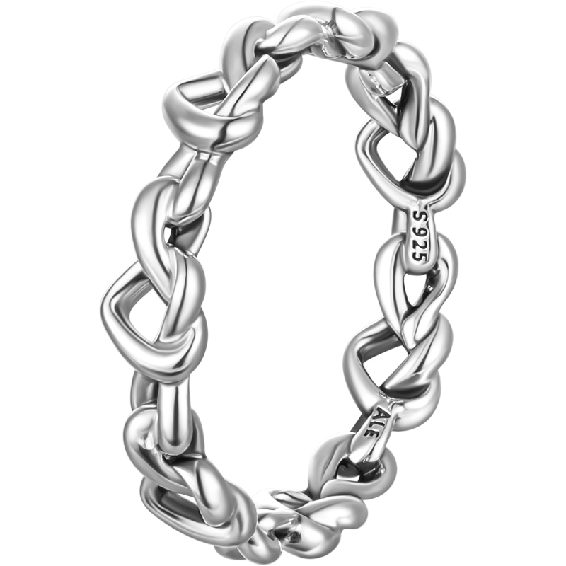 Женское кольцо Pandora Mobius (серебряное) — фото 2