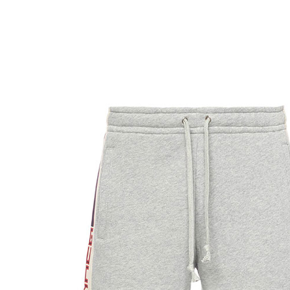 Мужские шорты Gucci Tiger Head Shorts (серые) — фото 5