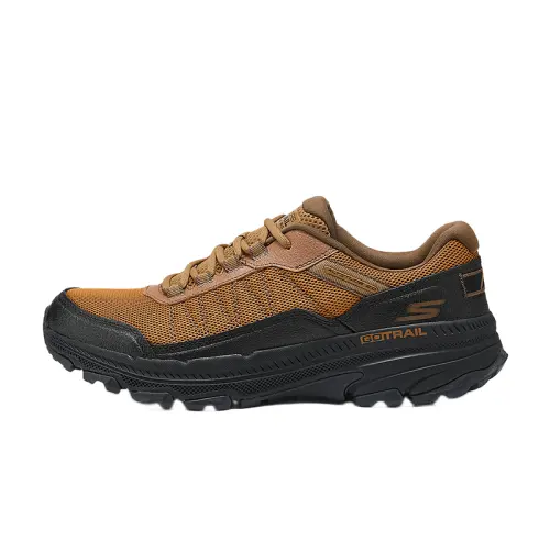 Skechers MEN'S GO Soft And Comfortable Low top Casual Running Shoes Men's Brown Black