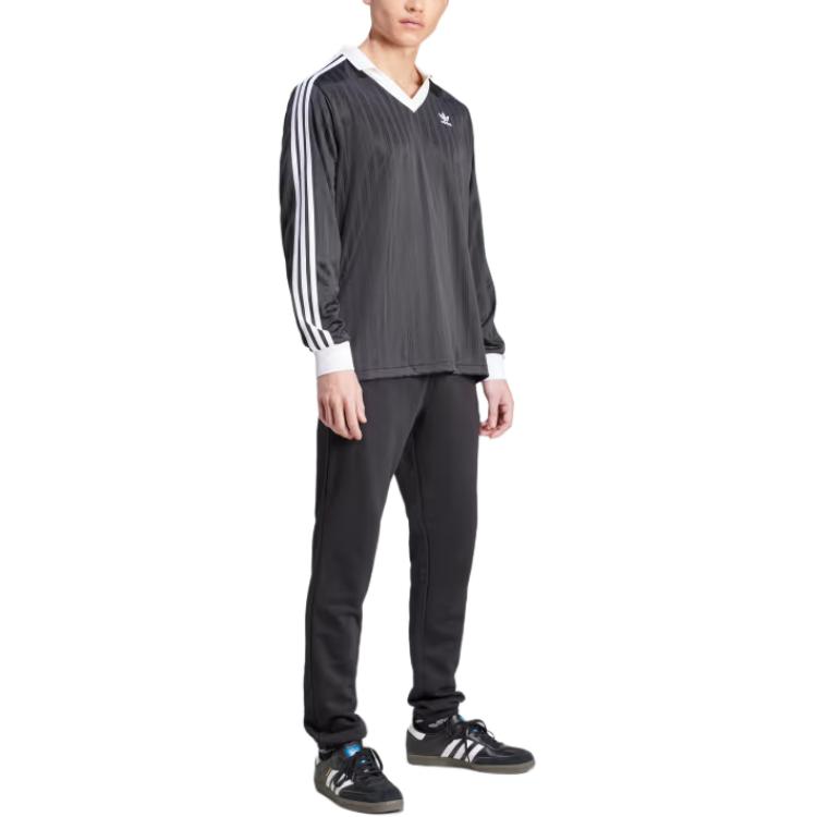 Adidas Originals Adicolor Piqué Soccer Long Sleeve Tee