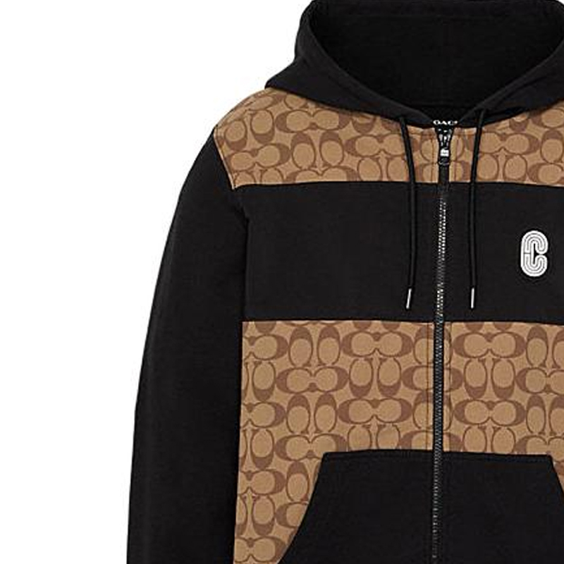 Мужское худи COACH (бежевое) — фото 8