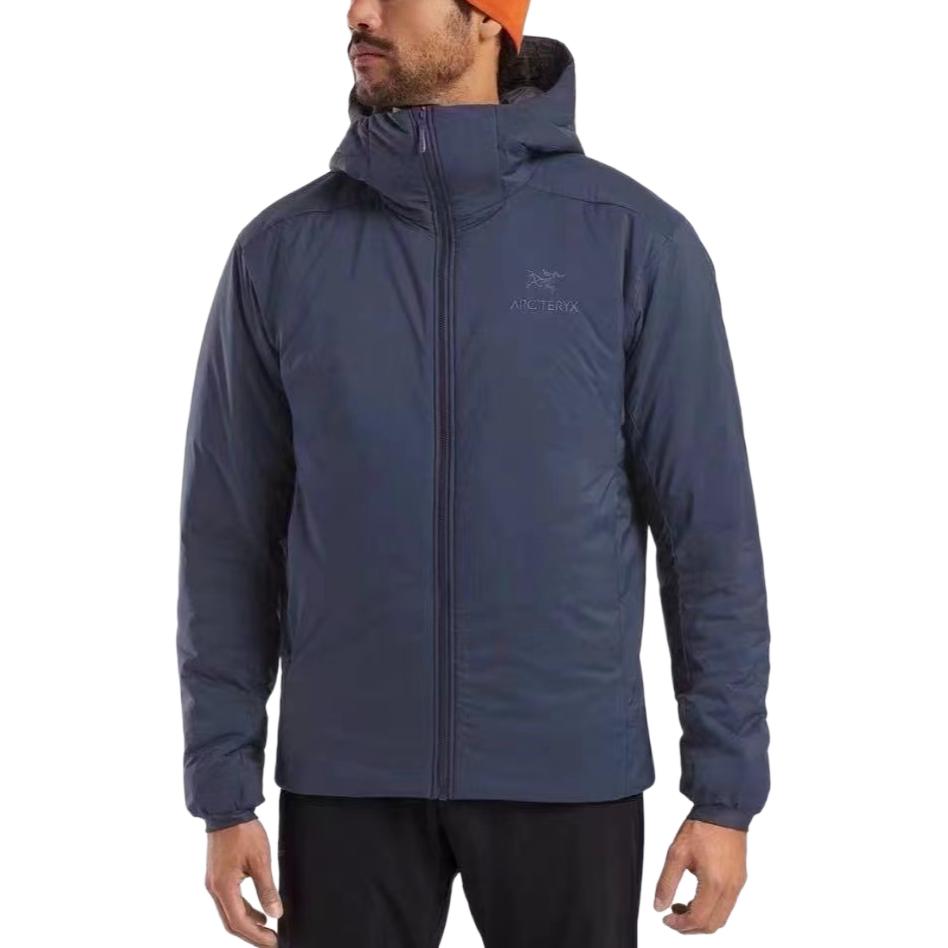 Мужская куртка Arcteryx ATOM AR (черная) — фото 23