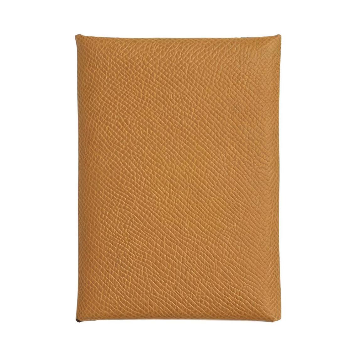Женский кошелек Hermes Calvi Duo (серо-бежевый)