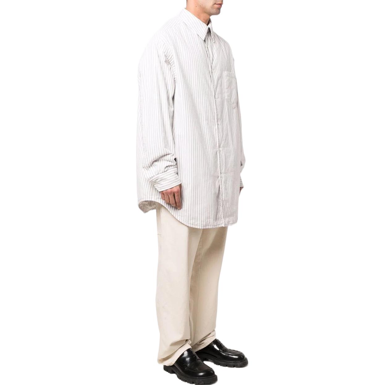 Мужская рубашка Maison Margiela SS22 (белый) — фото 4