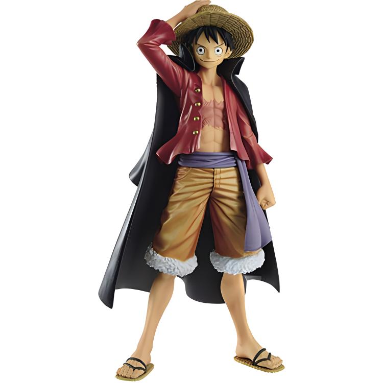 BANPRESTO Monkey D. Luffy Glasses Factory dxf One Piece Wano Country Straw Hat Black Cloak 2021 All One Type Vol.11 Scale Figure