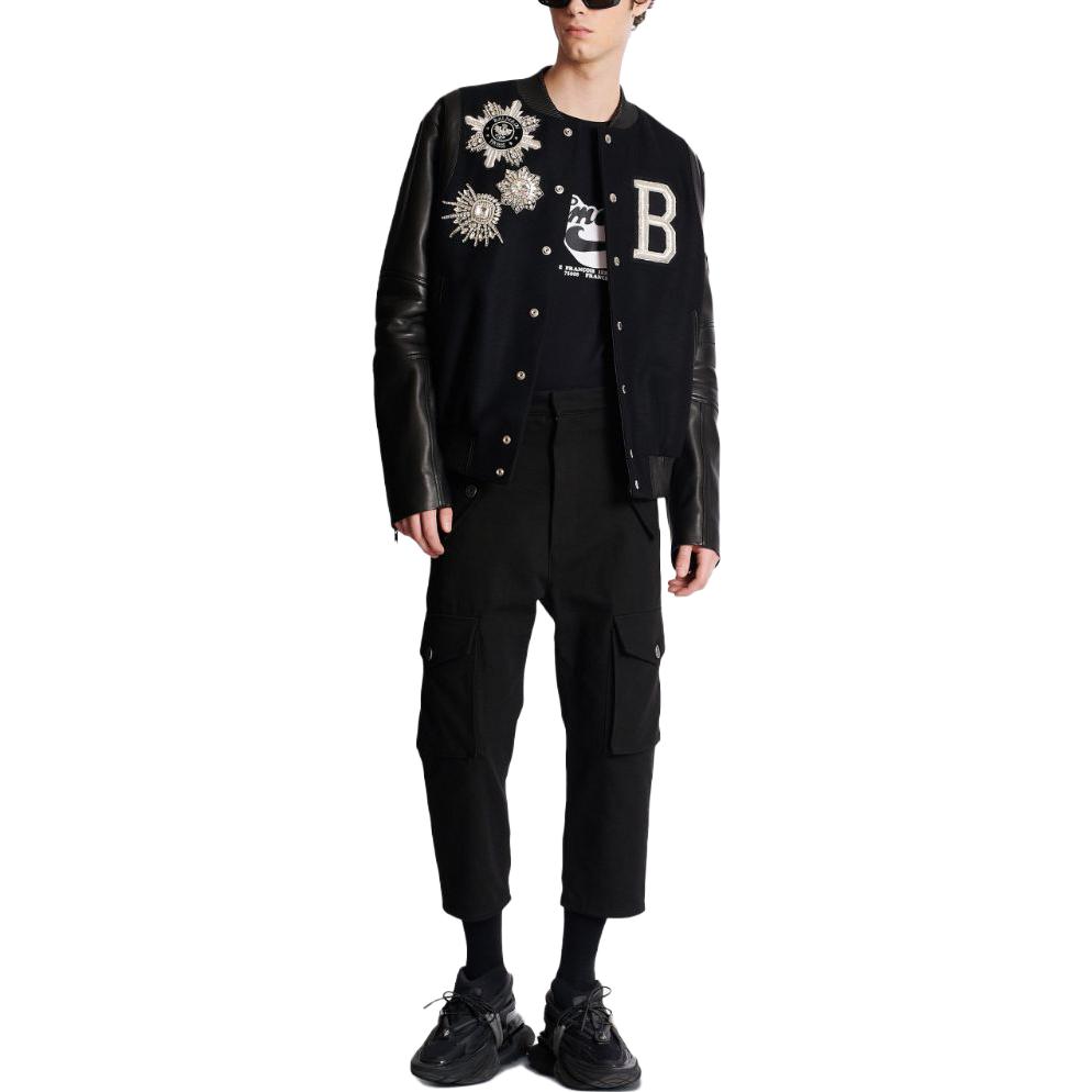 Мужская футболка BALMAIN SS23 T (черный) — фото 3