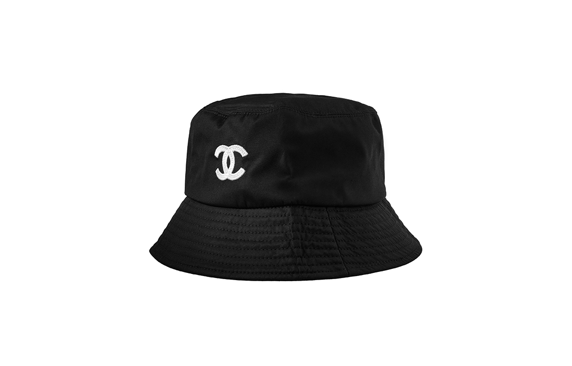 Панама Chanel Logo (черная) — фото 5