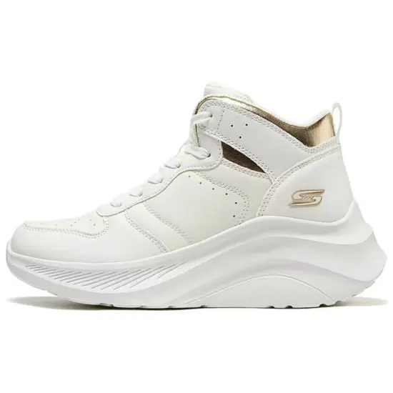 Skechers BOBS Sport Casual Shoes Women's Mid-Top White