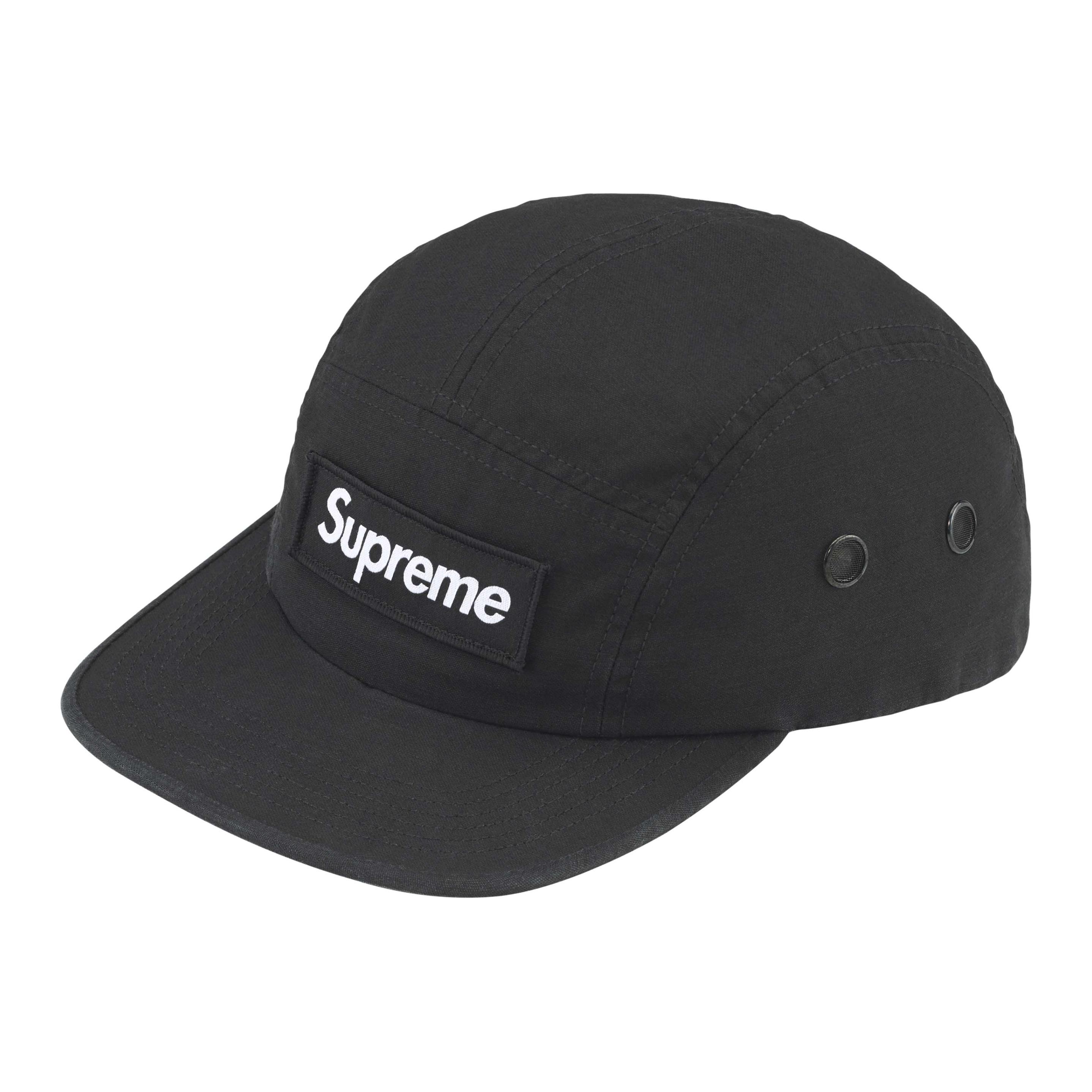 Кепка Supreme Military Camp Cap (черная)