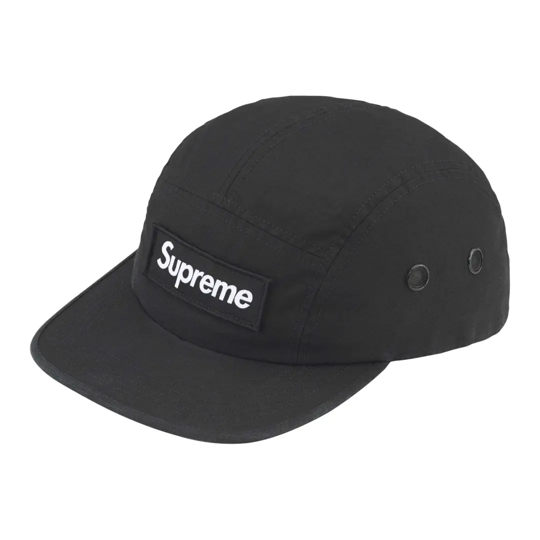 Supreme 100% Cotton Baseball Caps Unisex Black