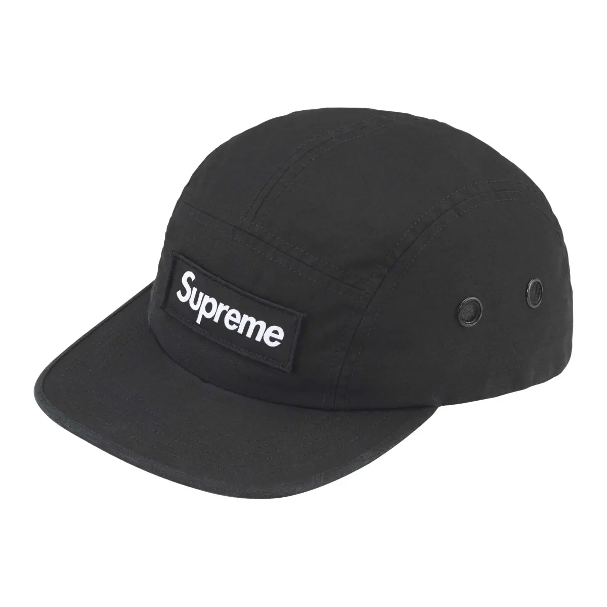 Supreme 100% Cotton Baseball Caps Unisex Black