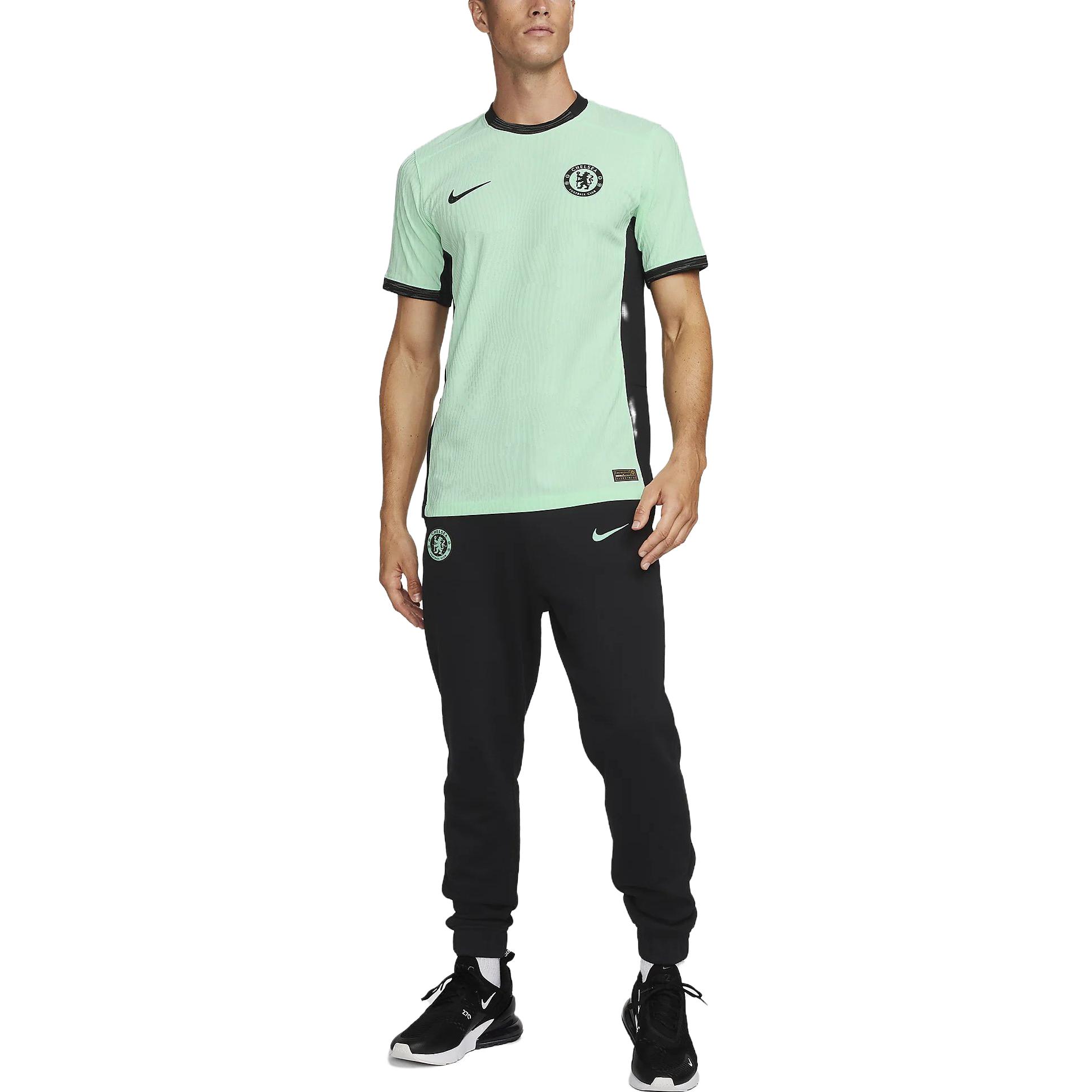 Nike Soccer Jerseys Men’s Light Green Moderate Straight Fit