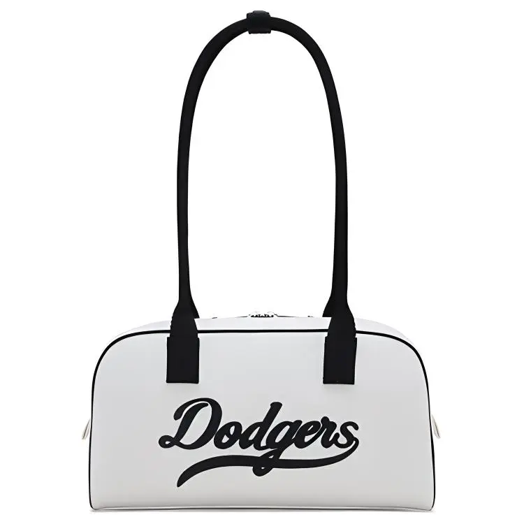 MLB Polyester Handbag, Shoulder Bag Unisex Dark Cream