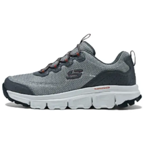 Skechers OUTDOOR MENS Hiking / Trekking Shoes Men Low-Top Gray/Orange