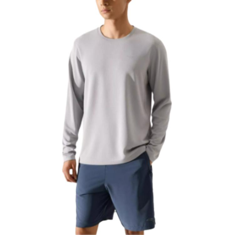 Anta Running Collection Running T Shirt Men’s Pigeon Gray