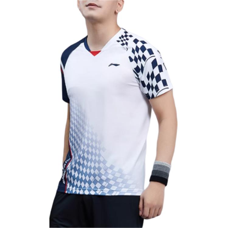 Li Ning Badminton Jersey Men’s White