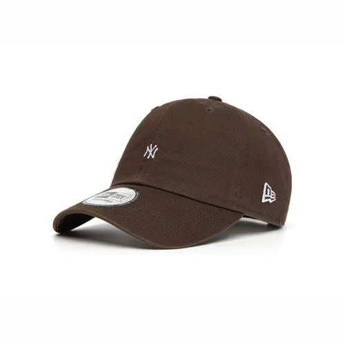 New Era Cotton Baseball Caps Unisex Brown