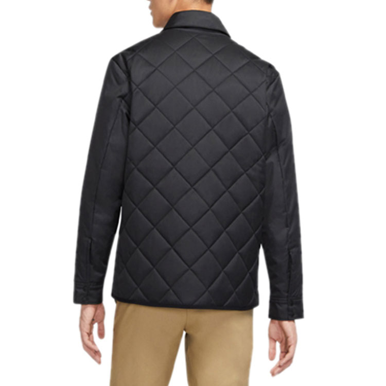 Мужская куртка Nike Repel Synthetic-Fill (черная) — фото 4