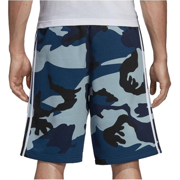 Мужские шорты adidas originals Camo Shorts (синий камуфляж) — фото 5