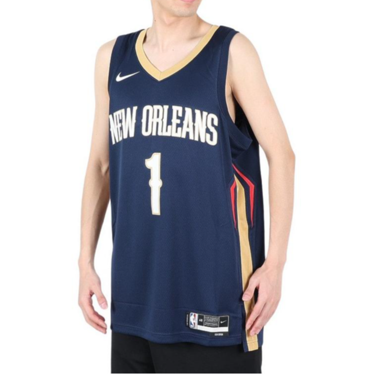 Nike Basketball Jersey Unisex Navy Blue