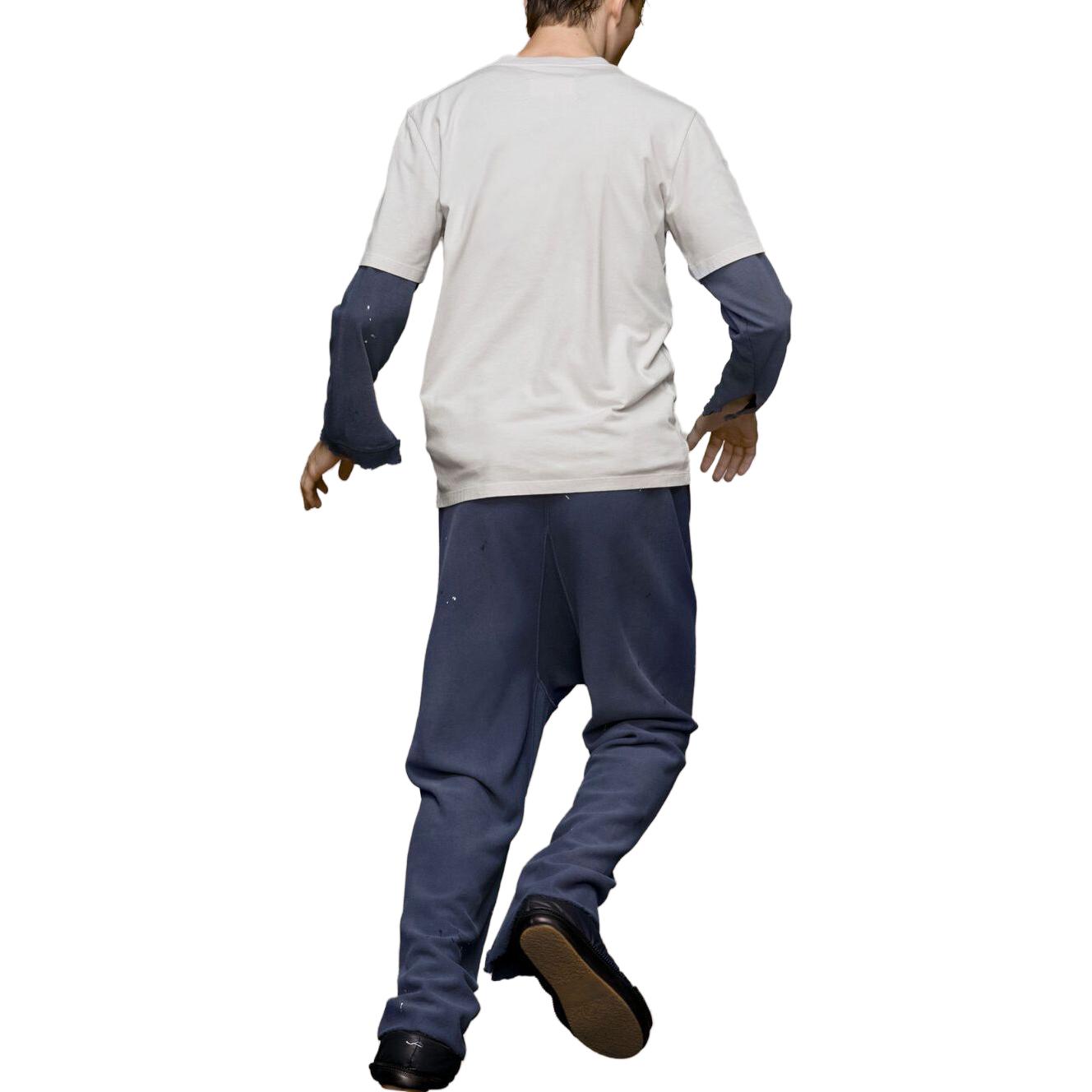 Мужская футболка Maison Margiela Organic Cotton T-Shirt (белая) — фото 4