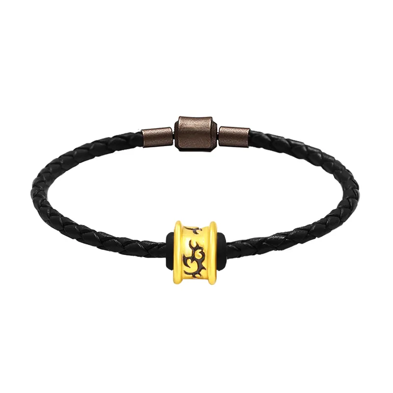 ZHOUBAIFU Gold Bracelet Unisex