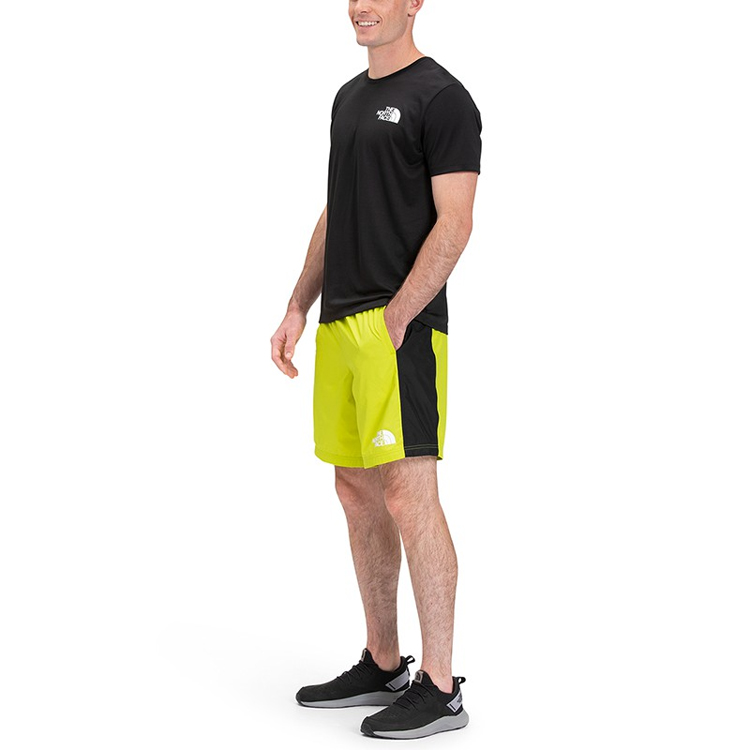 THE NORTH FACE Sports Shorts Men’s Yellow Moderate