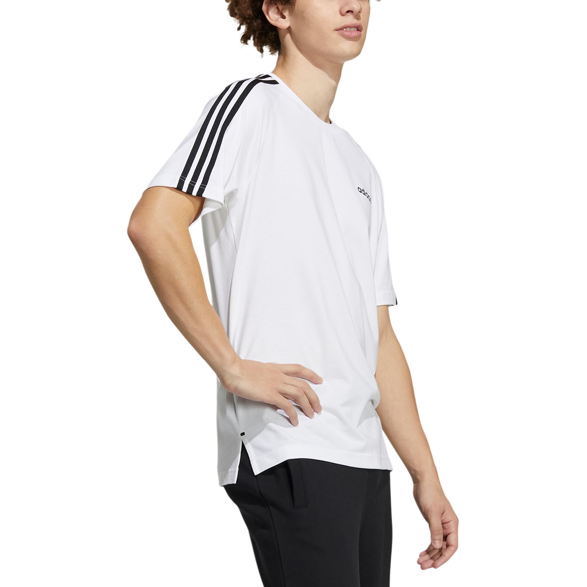 Мужская футболка adidas (белая) — фото 2