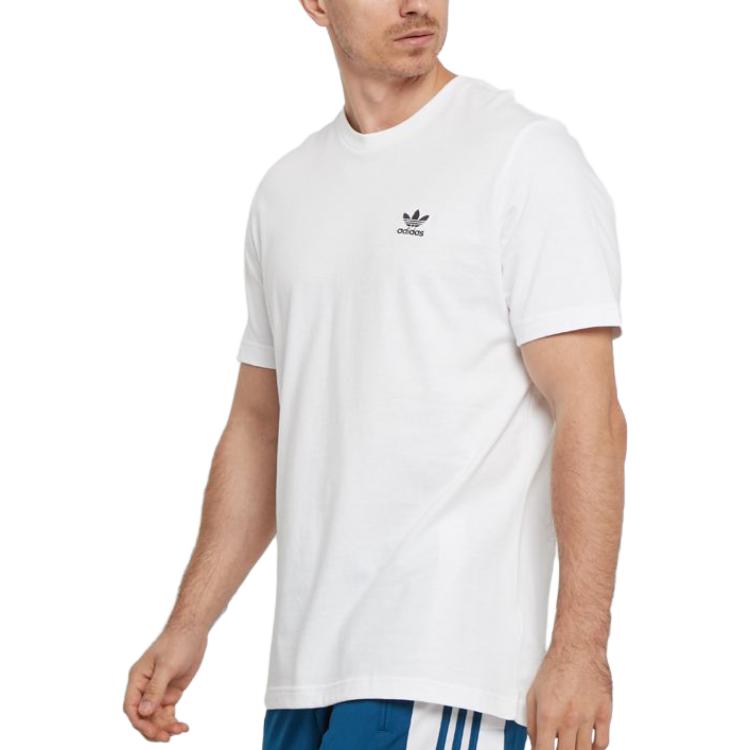 Мужская футболка adidas originals Essential Logo (белая) — фото 5
