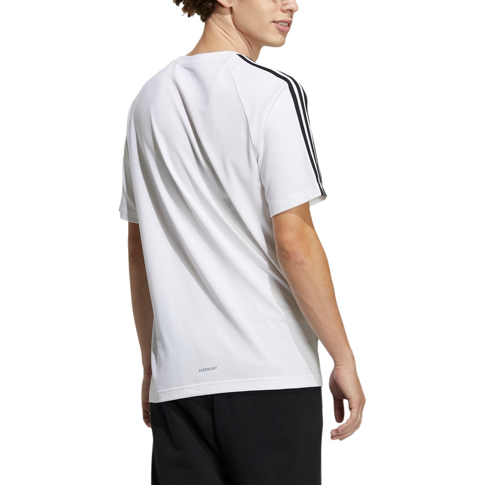 Мужская футболка adidas (белая) — фото 6