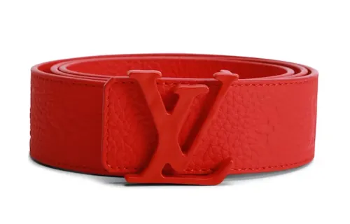 LOUIS VUITTON Initials Shape Belt Monogram 40MM