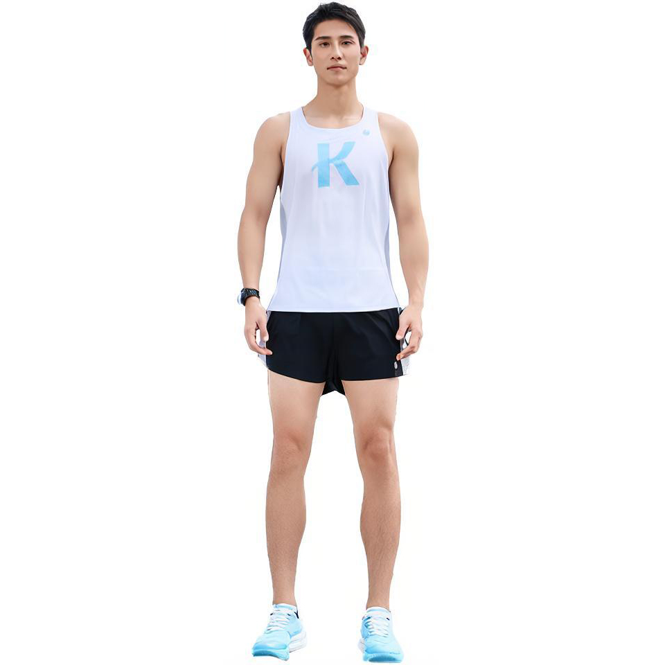 QIAODAN Running Shorts Men’s Black/Pure Quality Gray