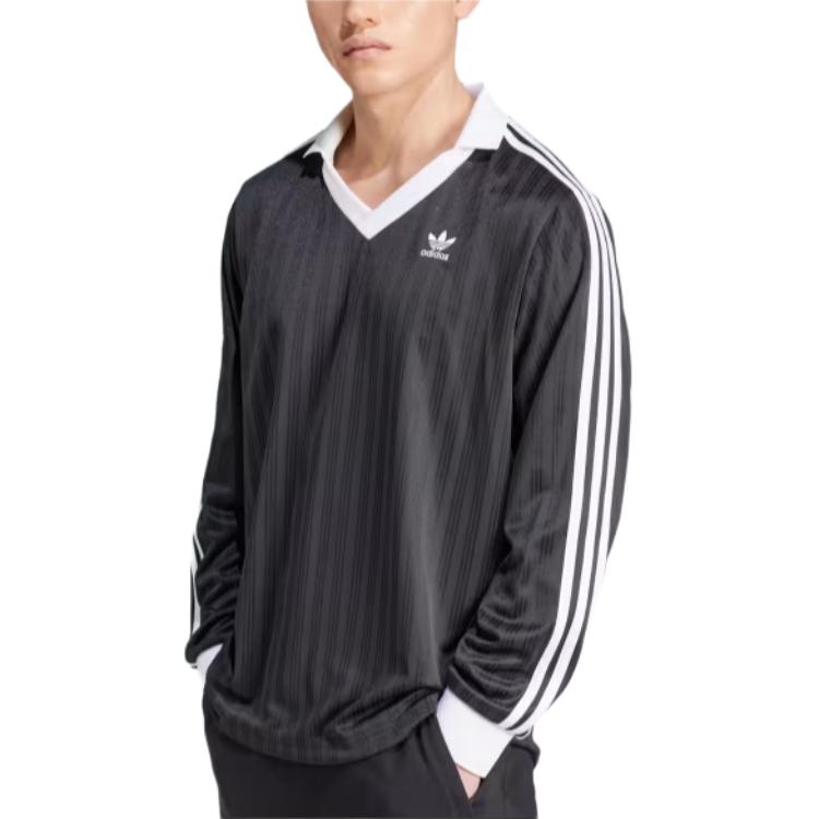 Adidas Originals Adicolor Piqué Soccer Long Sleeve Tee