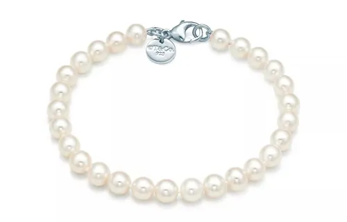 TIFFANY & CO. 925 Sterling Silver Bracelets Women's White