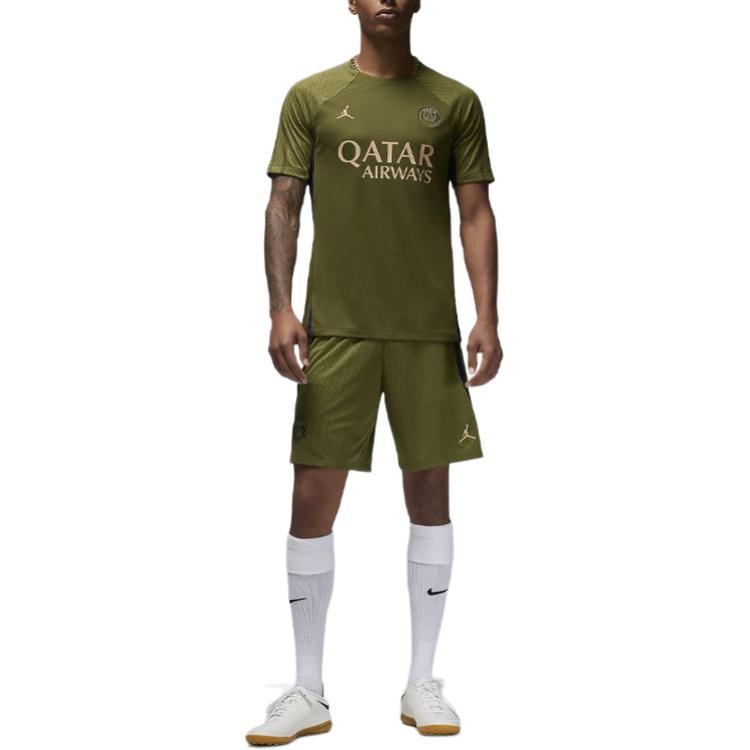 Jordan Paris Saint Germain Strike Fourth Soccer Bottom Men’s Olive