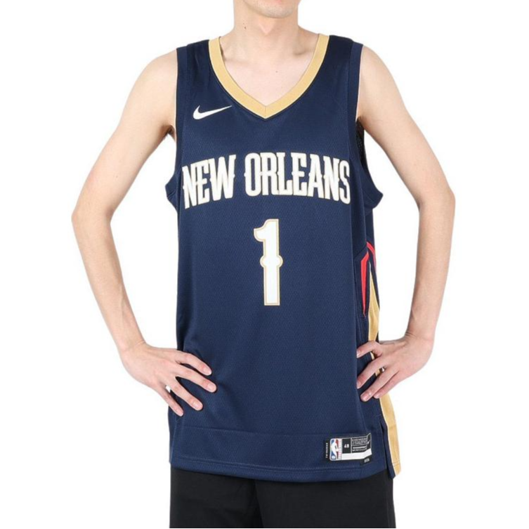 Nike Basketball Jersey Unisex Navy Blue