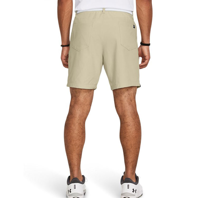 Under Armour Drive Deuces Sports Shorts Men’s Pink Silt Gray