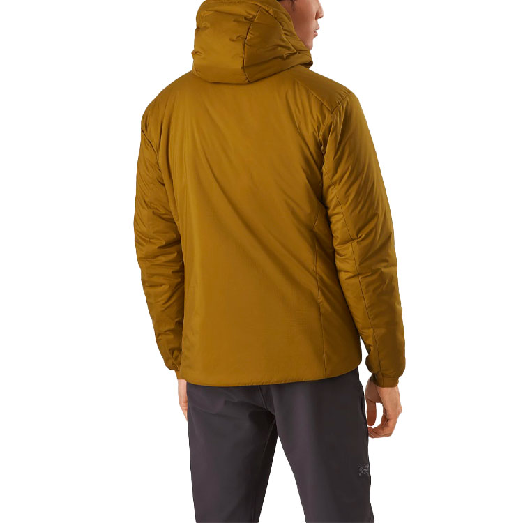 Мужская куртка Arcteryx ATOM AR (черная) — фото 9