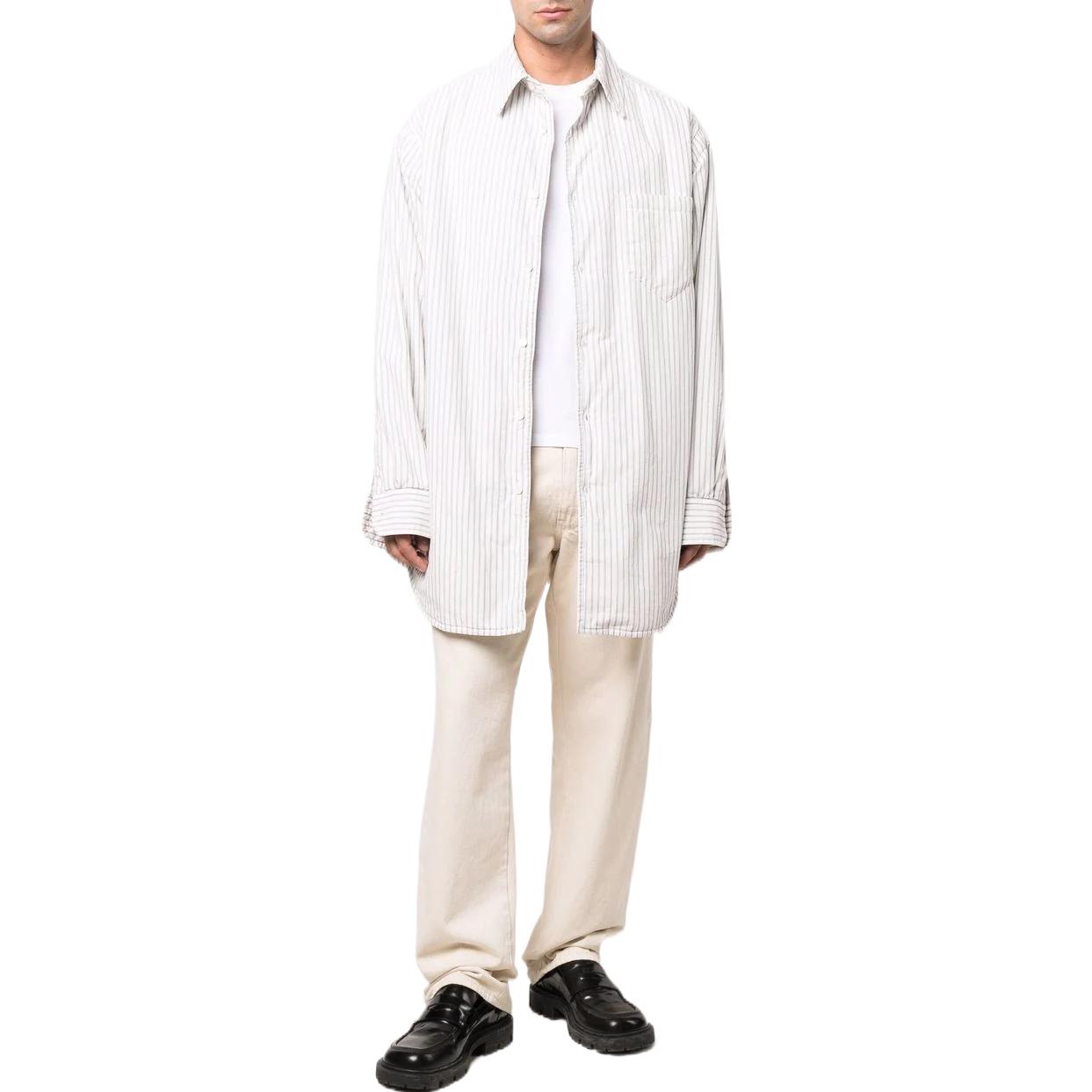 Мужская рубашка Maison Margiela SS22 (белый) — фото 2
