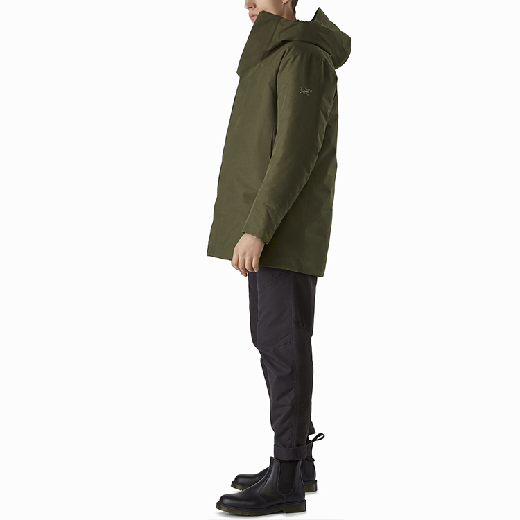 Мужская парка Arcteryx THERME PARKA (черная) — фото 6
